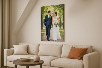 Foto verlijmd op aluminium – strak, licht en kleurecht