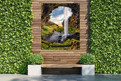 Tuinposter met eigen foto – weerbestendig