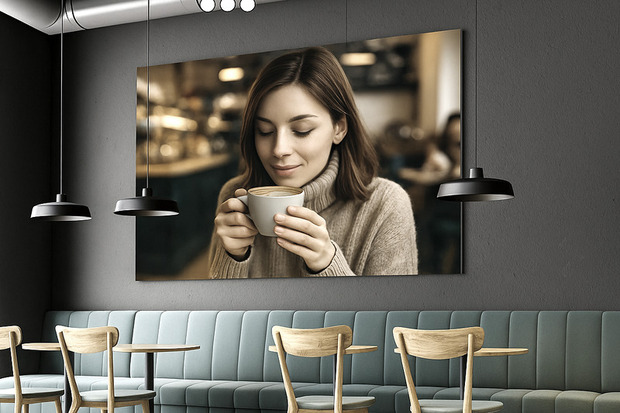 Forex print in koffie corner