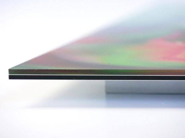 Foto in plexibond zijkanten