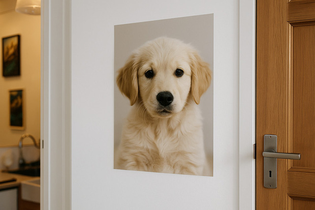 Fotoposter hond