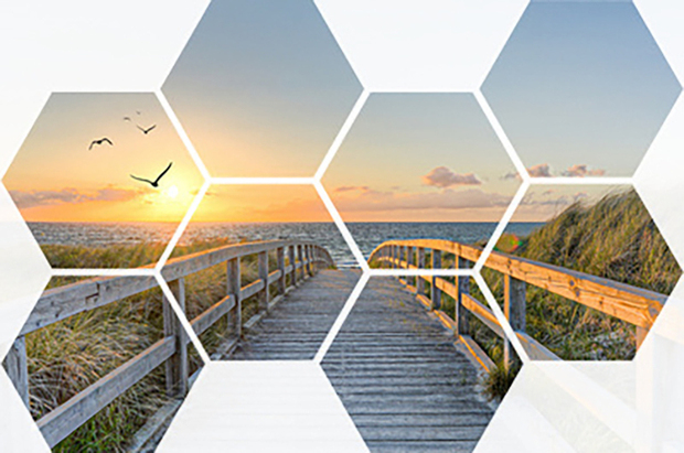 Hexagons foto