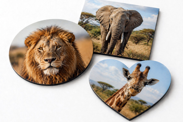 Onderzetters in thema printen