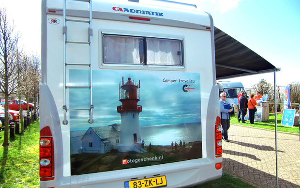 Stickers voor buitengebruik auto camper